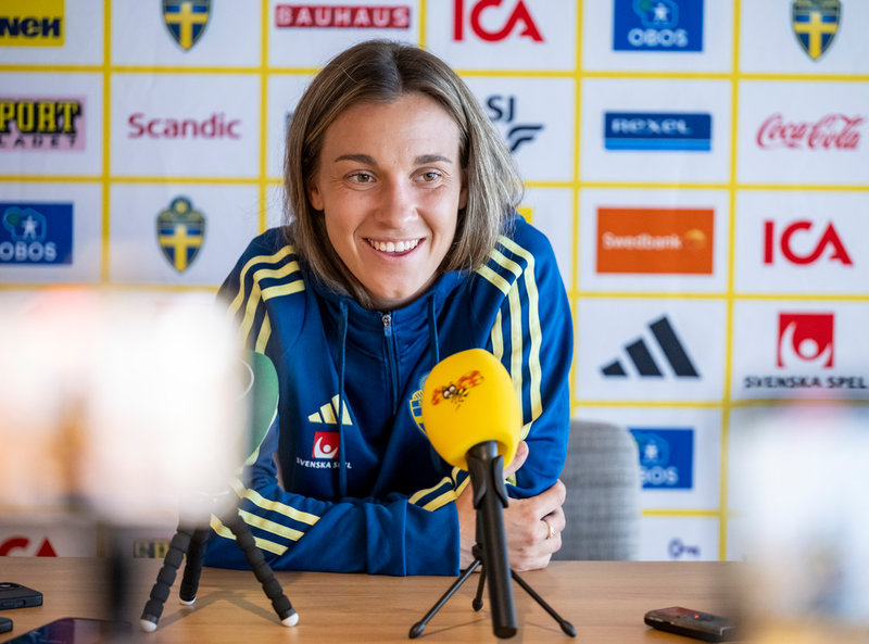 "Det är de som har stöttat mig sedan dag ett", säger Julia Zigiotti Olme om att ha sina föräldrar på plats i Schweiz under EM.