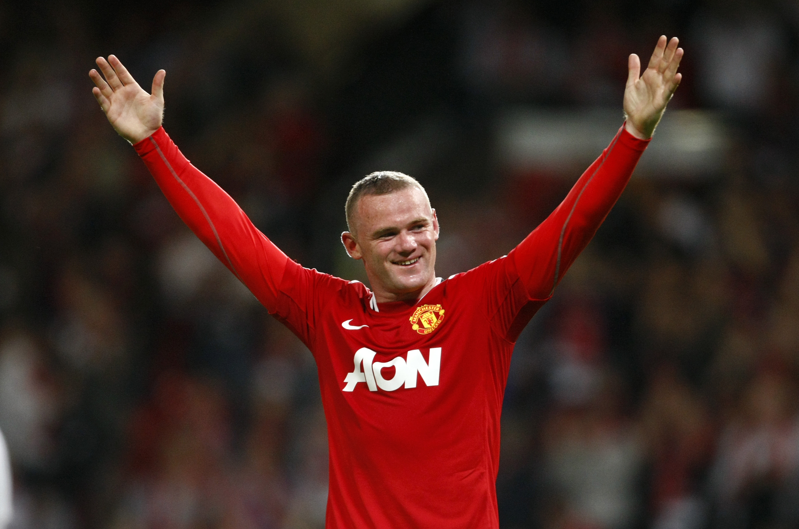 Wayne Rooney - antagligen frontfigur i helgens mest uppsnackade match.