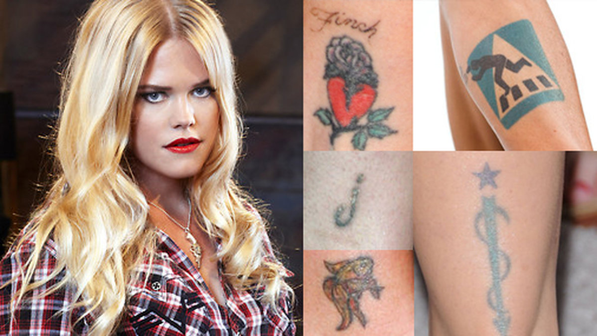 Julia Frej från "Ink Master" på TV6 listar fula tatueringar
