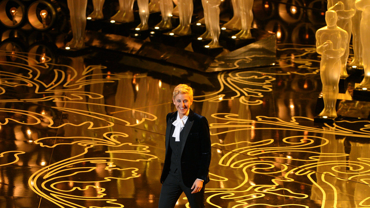 Ellen DeGeneres ledde galan.