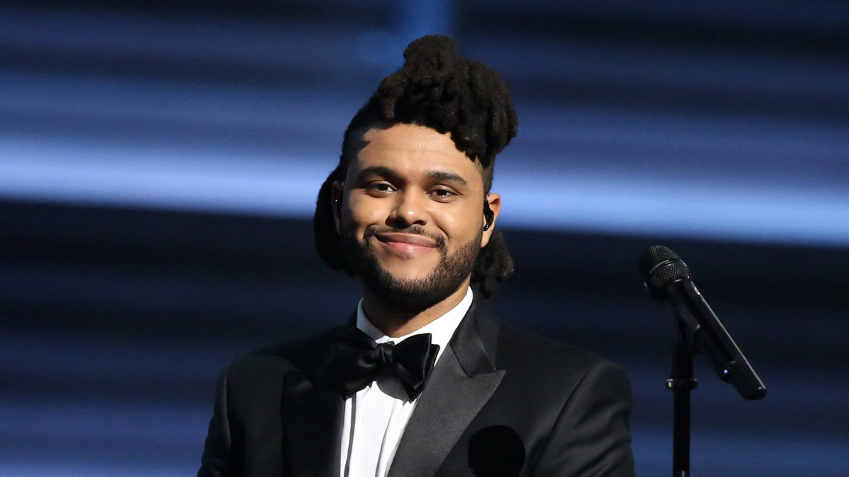 The Weeknd på 28:e plats.