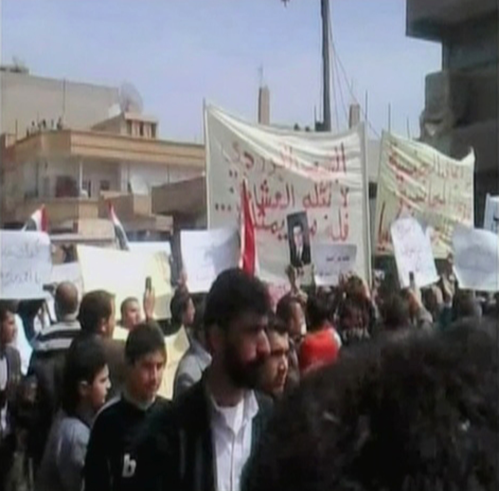 Demonstration, Brott och straff, Syrien, Protester, Undantagstillstånd, Skottlossning, Bashar al-Assad