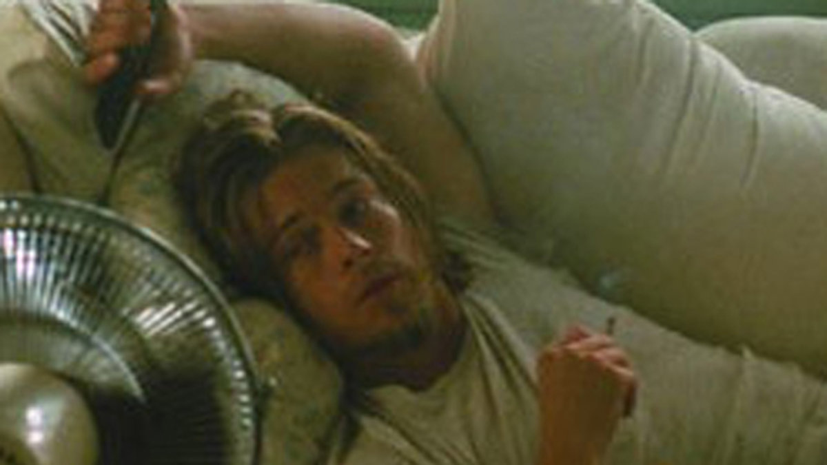 En ung Brad Pitt.
