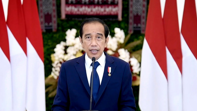 Indonesiens president Joko Widodo. Arkivbild.