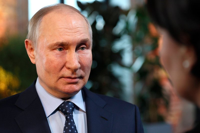 Rysslands president Vladimir Putin på tisdagen.