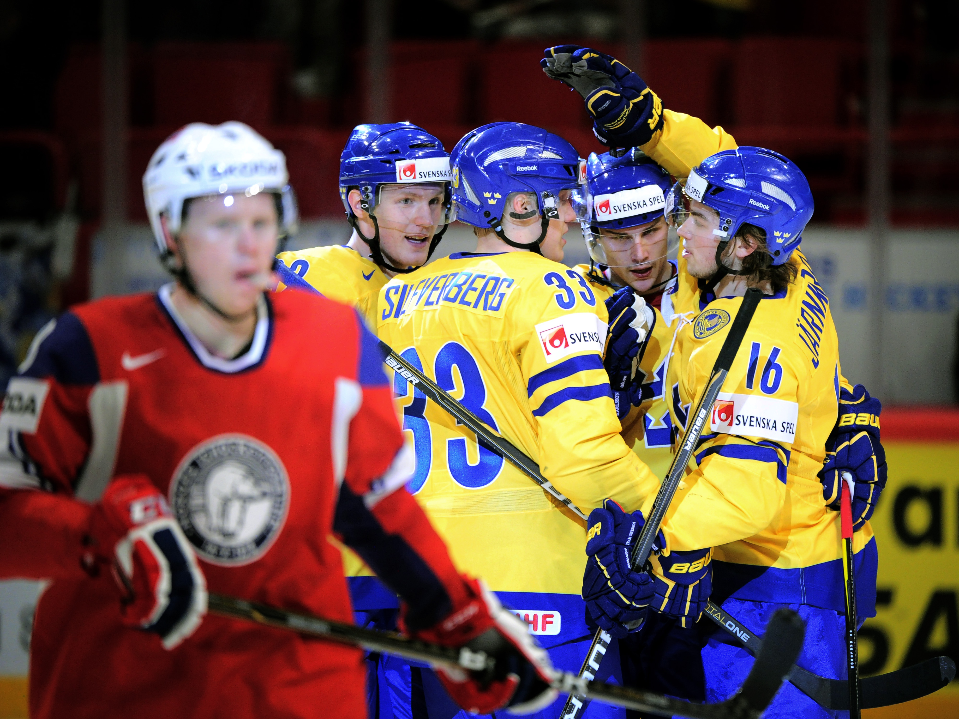 Tre Kronor, Norge, Marcus Krüger, ishockey, Sverige, Par Marts