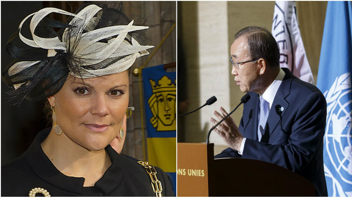 Det är FN:s generalsekreterare Ban Ki-moon som har utsett kronprinsessan Victoria till ambassadör för Förenta nationerna.
