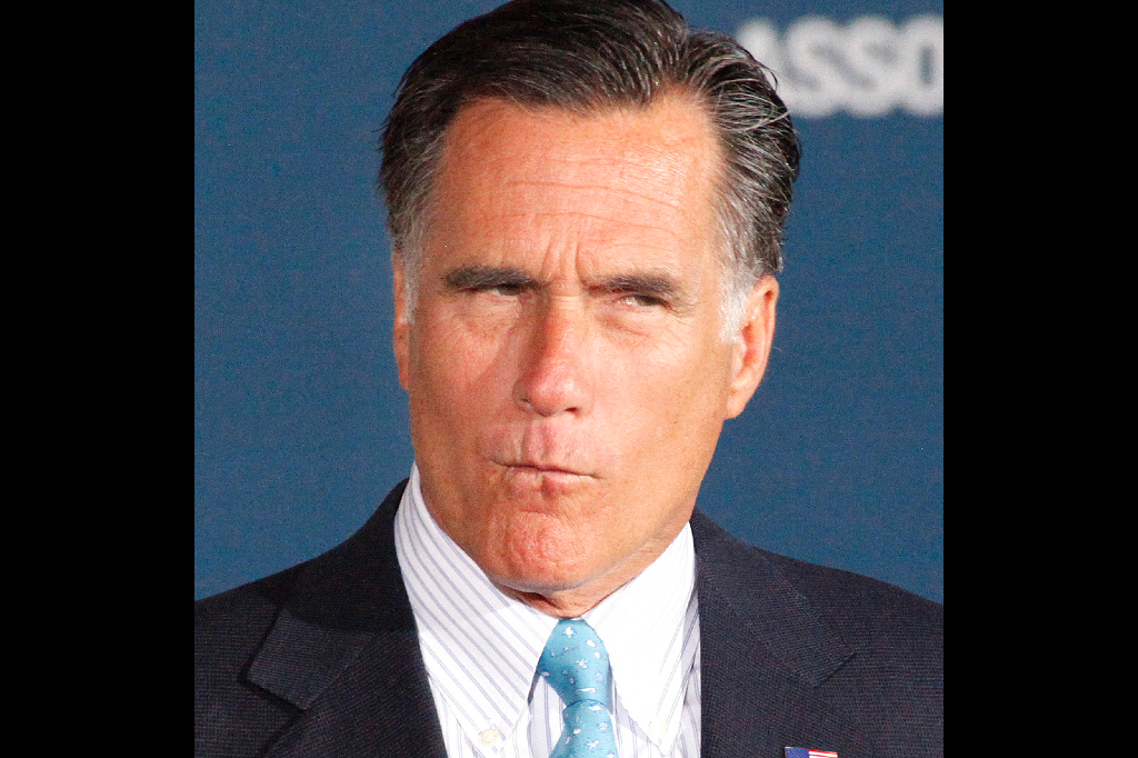 Mitt Romney är skeptisk till homoäktenskap. 