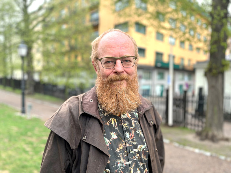 Jonas Karlsson, utredare på barnrättsorganisationen Ecpat. Pressbild.