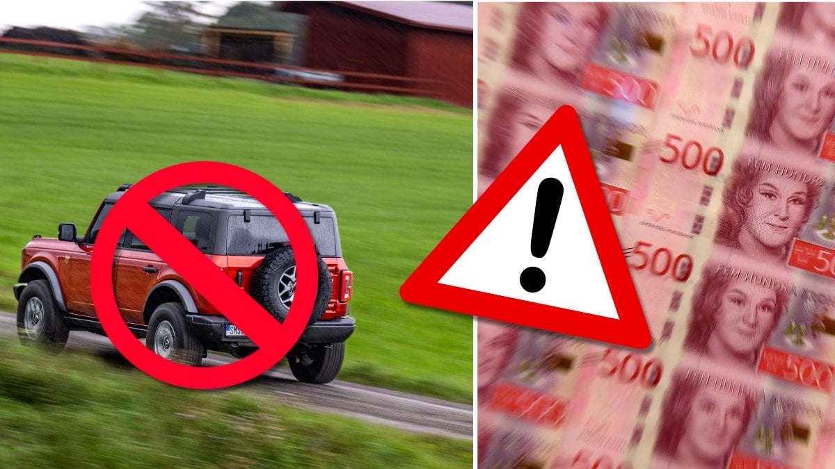 Har du prylen i bilen? Kan ge böter och fängelse