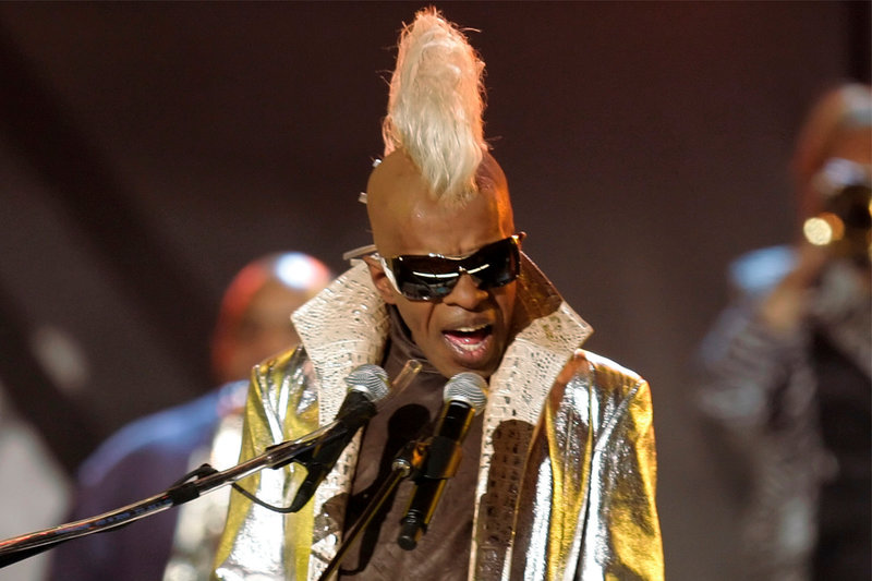 Sly Stone på Grammygalan 2006. Arkivbild.