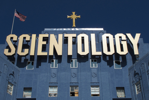 Scientologkyrkan i Hollywood.