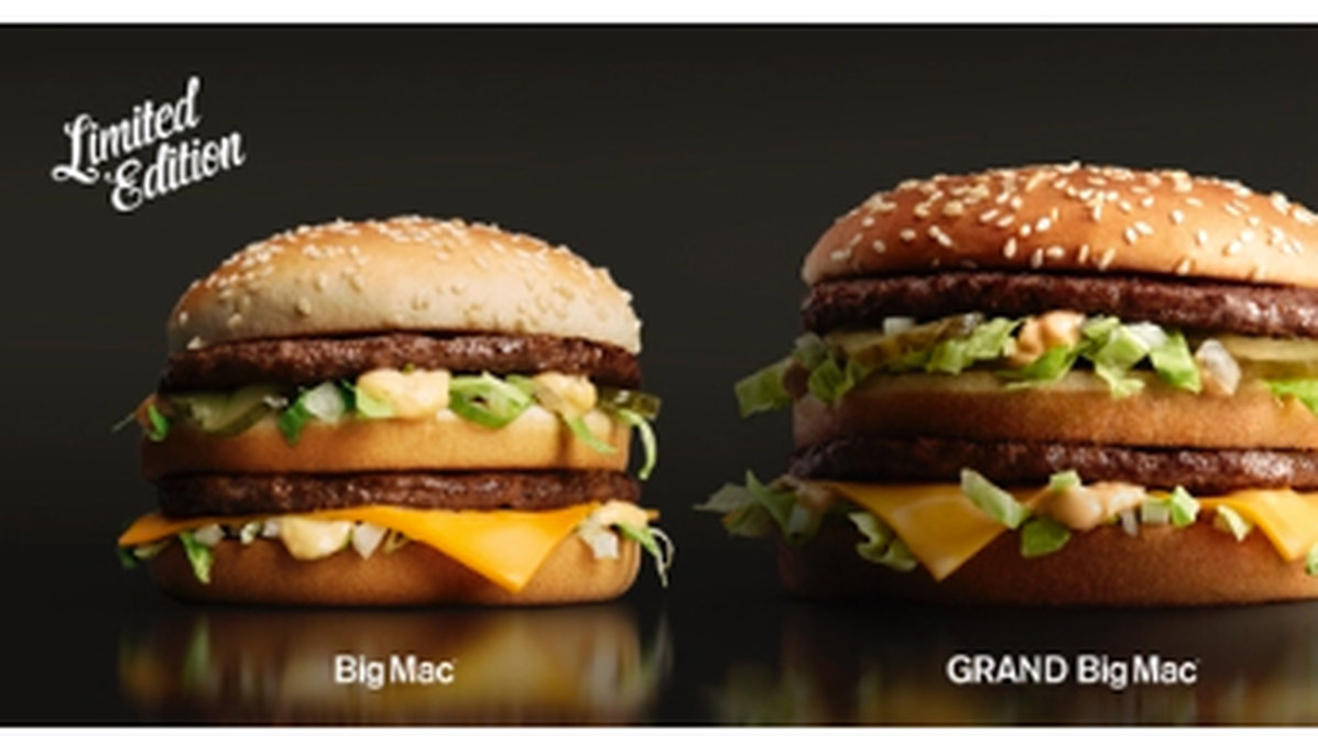 Grand Big Mac är tillbaka och även så Chicken Bic Mac!