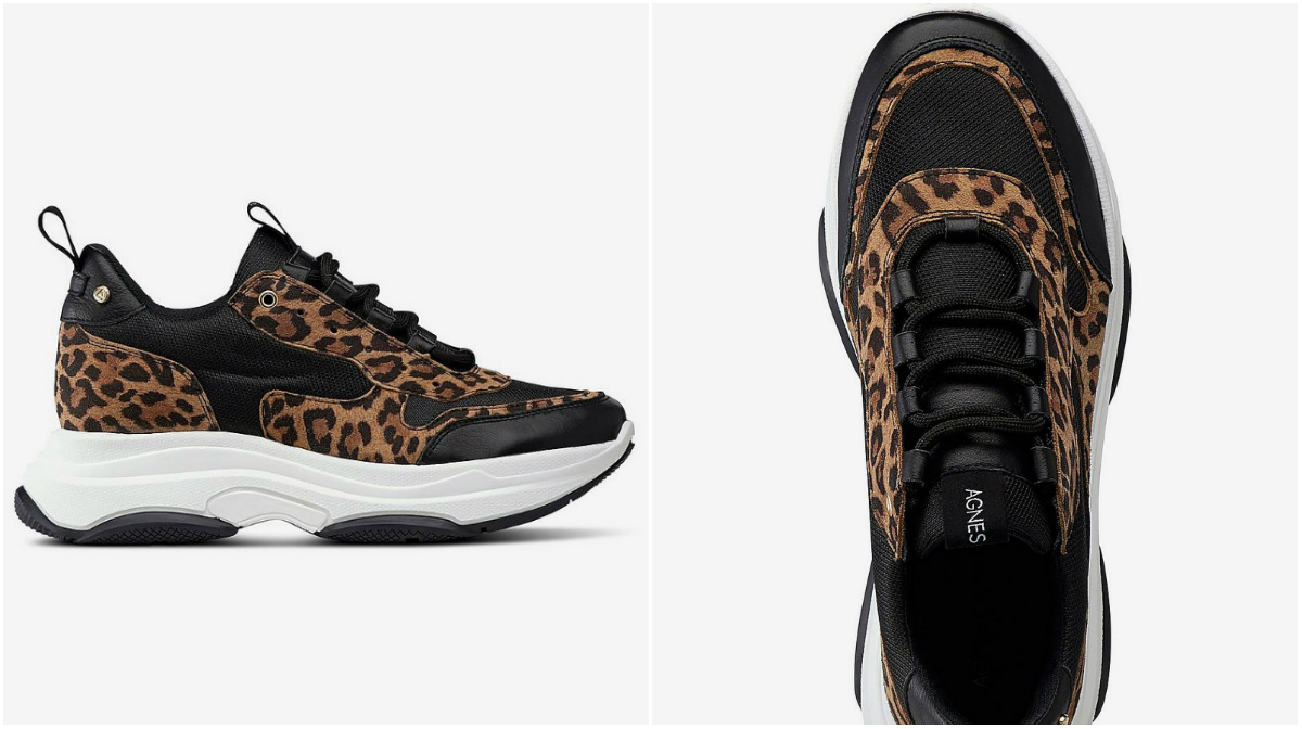 Leopardmönstrade sneakers Leopardmönstrade sneakers