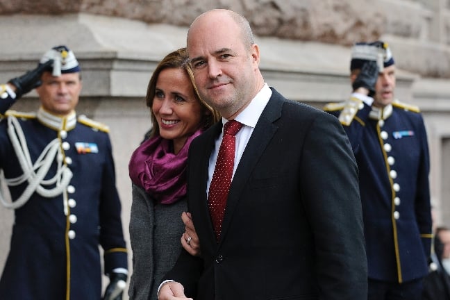 Fredrik Reinfeldt, Filippa Reinfeldt, Moderaterna, Politik, skilsmässa