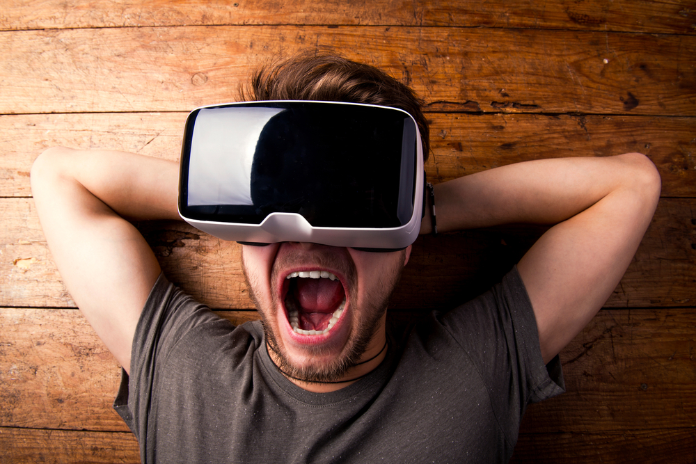 Glasögon, Guide, Virtual reality