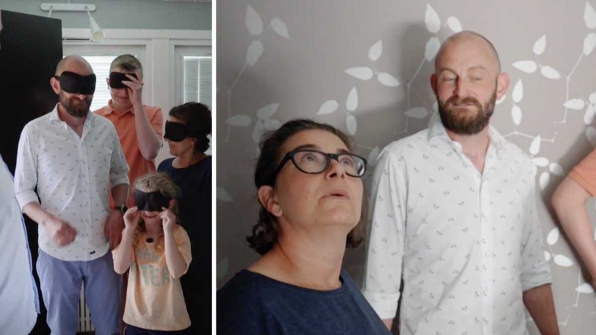 Familjen får sig en chock när de ser sitt hem i "Husköp i blindo"