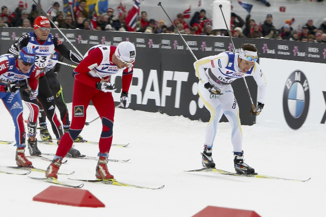 Petter Northug, skidor, Marcus Hellner, Henrik Edström