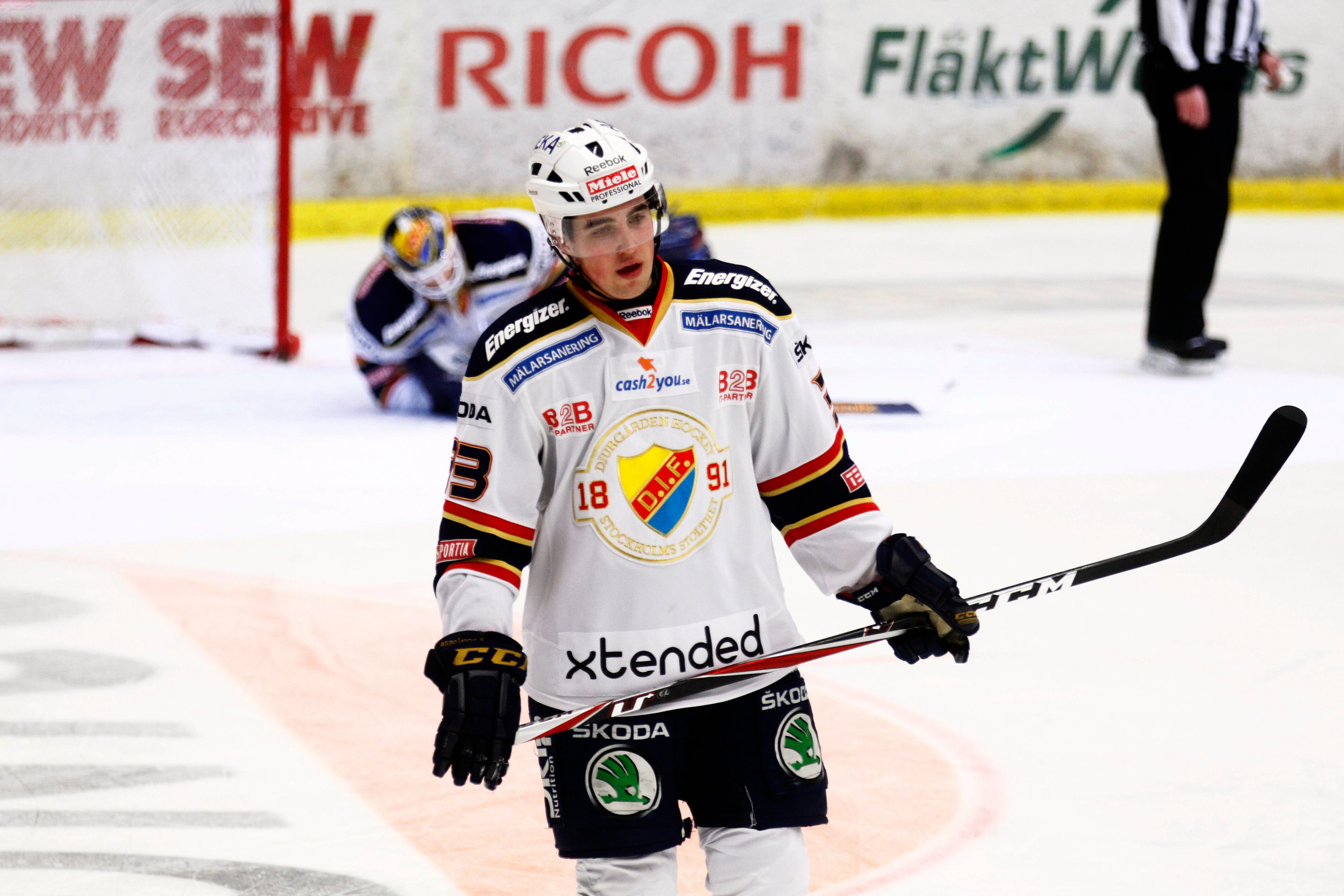 Djurgården IF, Erik Gustafsson, HockeyAllsvenskan, Hot