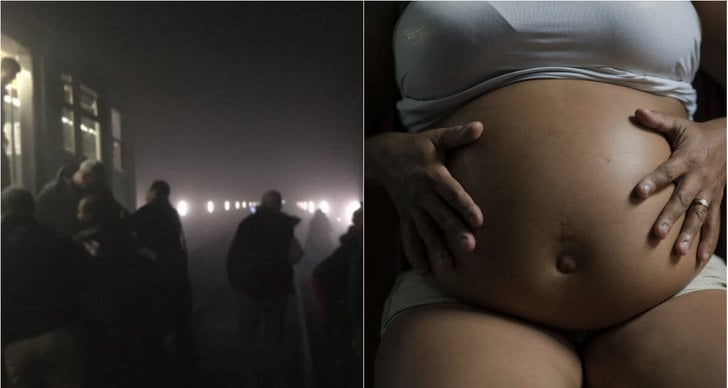 Gravid, Kvinna, Terrorattackerna i Bryssel