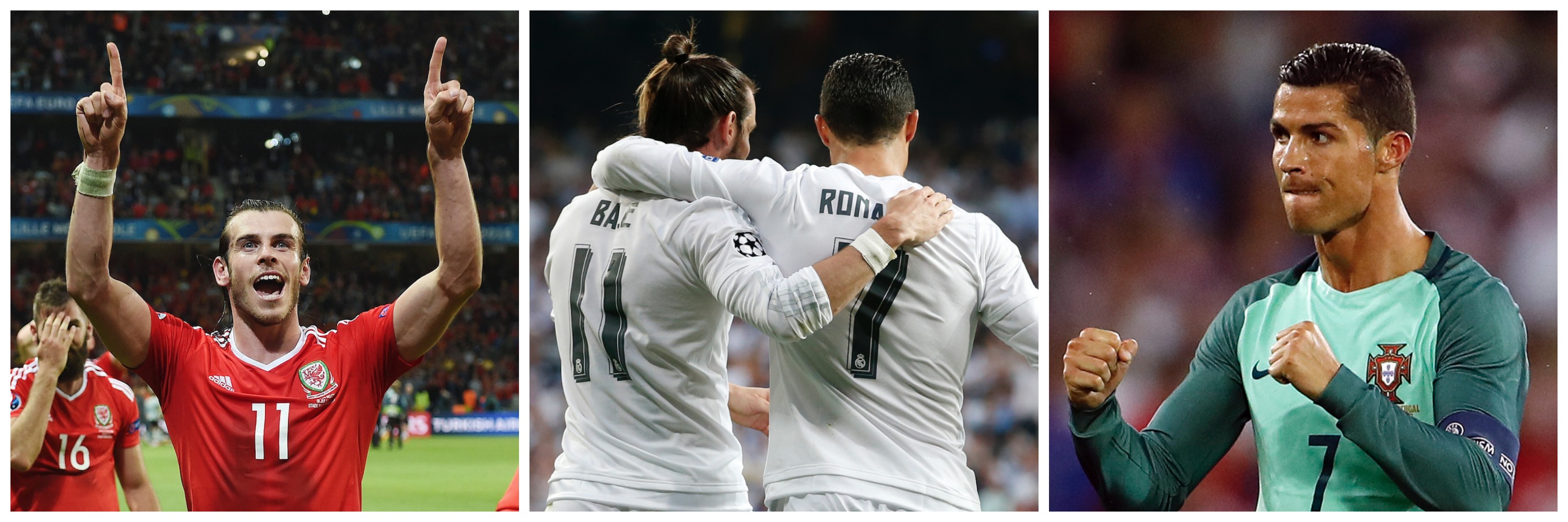 Gareth Bale, Fotbolls-EM, Cristiano Ronaldo