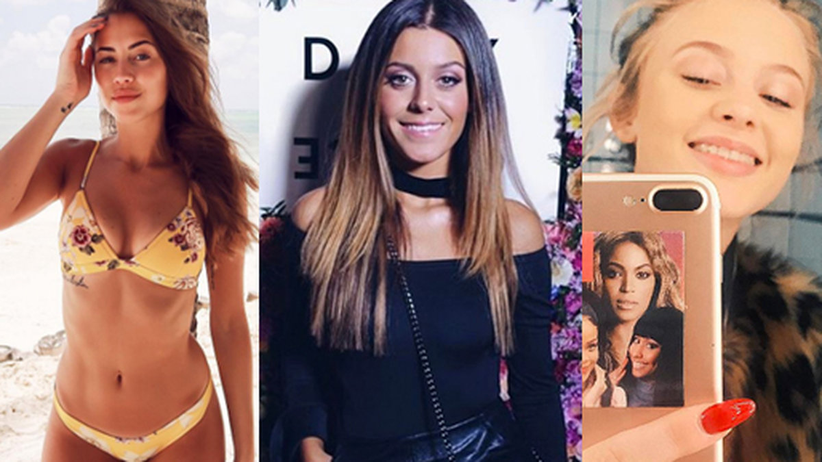 Kenza, Bianca Ingrosso och Zara Larsson är några av de som har Instagrammat i veckan.