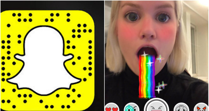 USA, linser, Emoji, Snapchat