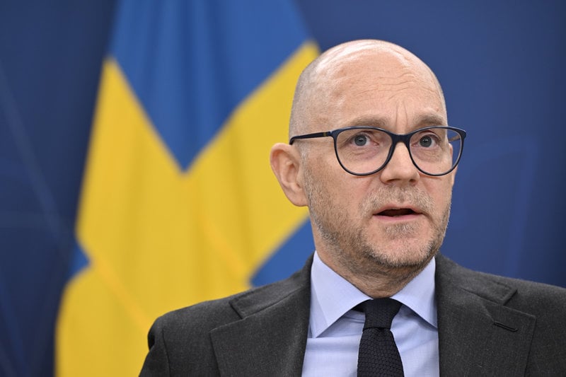 Arbetsmarknadsminister Johan Britz (L). Foto: Henrik Montgomery/TT