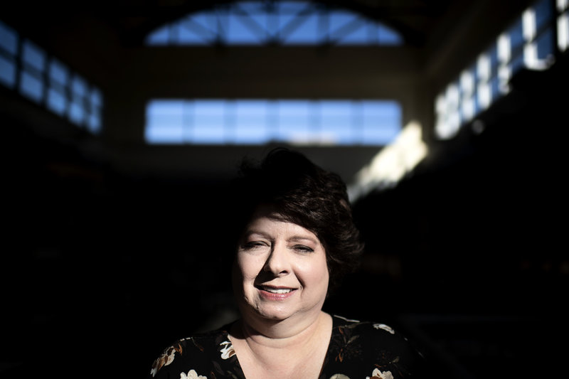 Trumpanhängaren och politiska strategen Lori Viars som jobbar lokalt för Republikanska partiet i Ohio. Arkivbild.