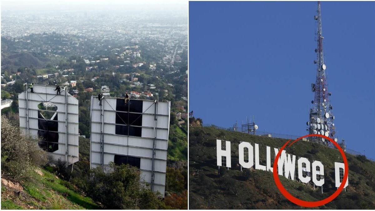 Alla har säkert sett den någon gång – den klassiska Hollywoodskylten i Hollywood Hills i Los Angeles, Kalifornien.