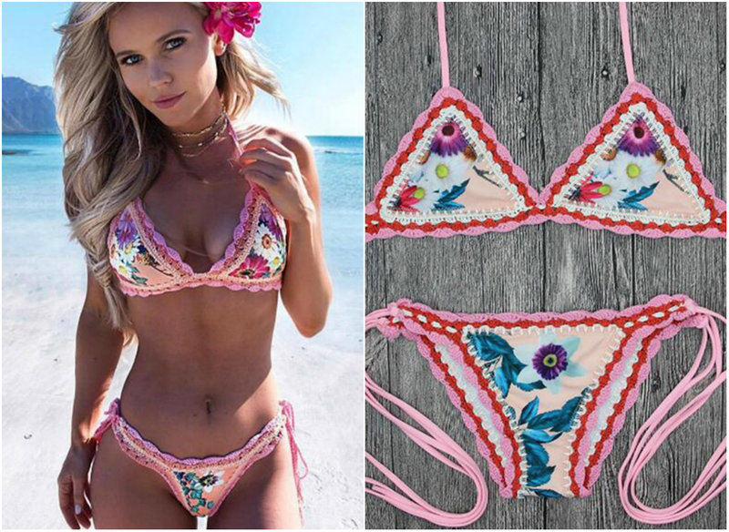 Virkad bikini