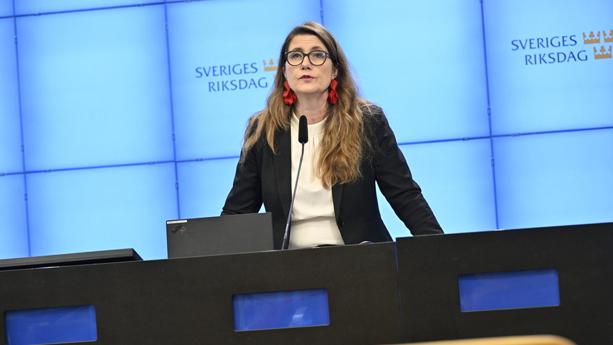 Miljöpartiets ekonomiskpolitiska talesperson Janine Alm Ericson. Arkivbild.