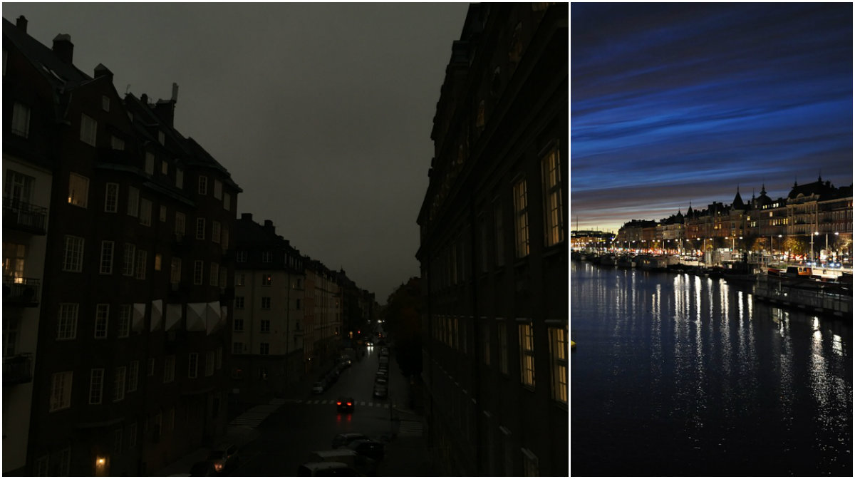 Här är förklaringen till mystiska mörkret över Sverige