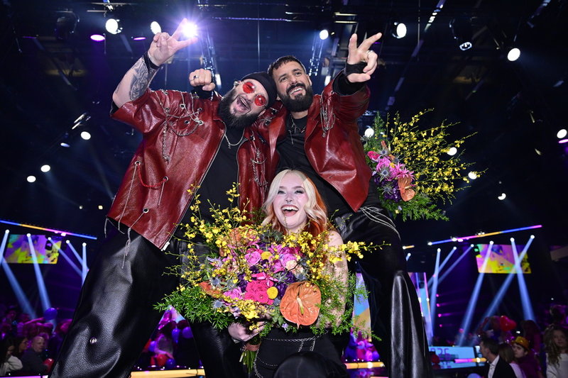 Medina och Saga Ludvigsson gick vidare till final vid lördagens deltävling i Melodifestivalen.