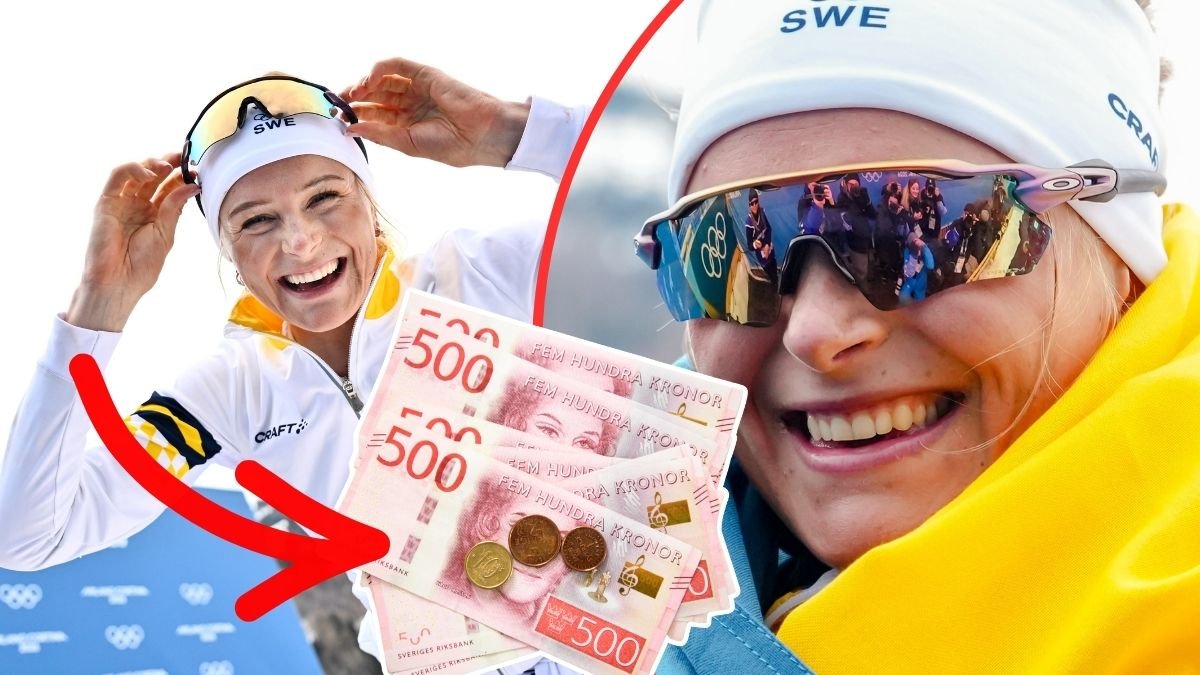 Nytt pengaregn: Det tjänade Frida Karlsson på OS-guldet
