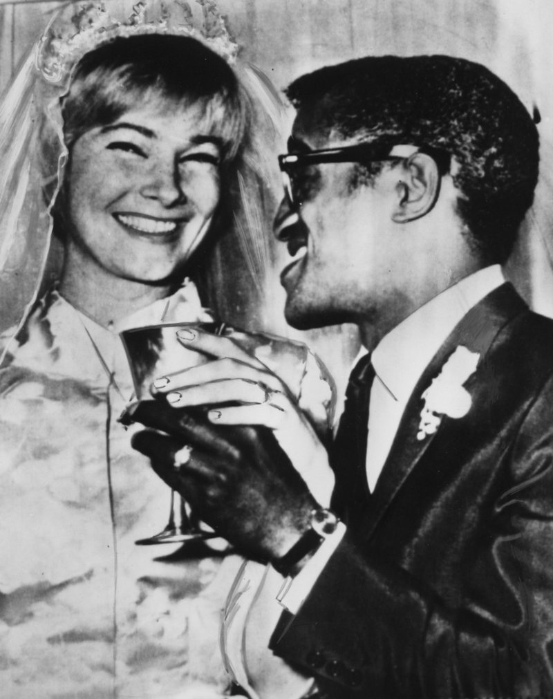 May Britt Wilkens och Sammy Davis Jr. bröllop 1960 väckte stor uppmärksamhet.