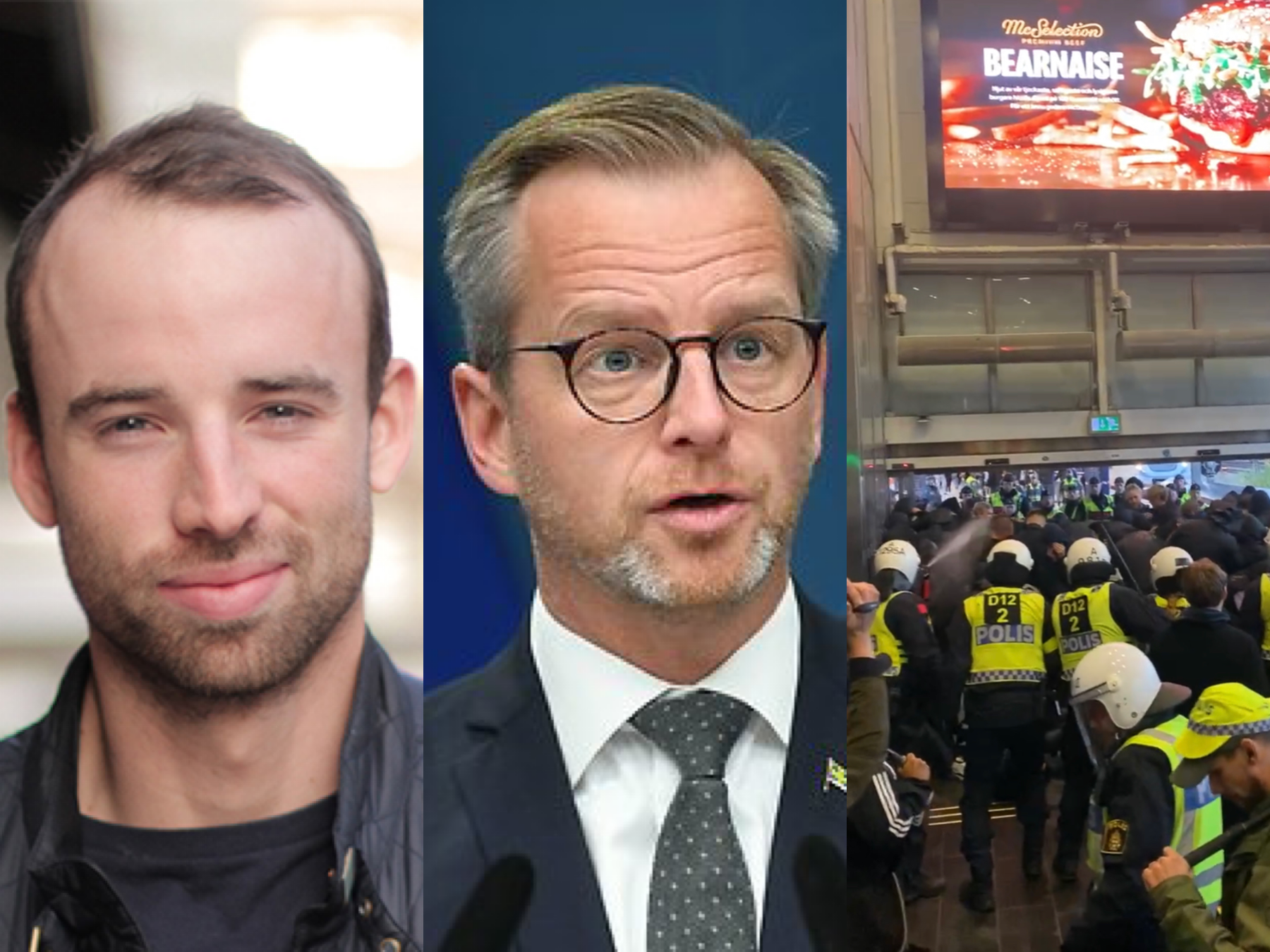 Nyheter24:s chefredaktör skriver om politikernas frånvaro i debatten om polisens våld mot supportrarna. 