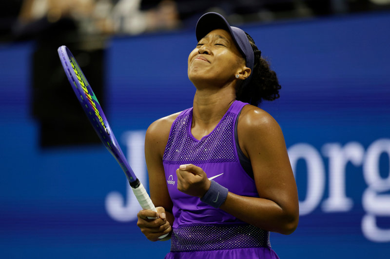 Naomi Osaka är vidare till semifinal i US Open.