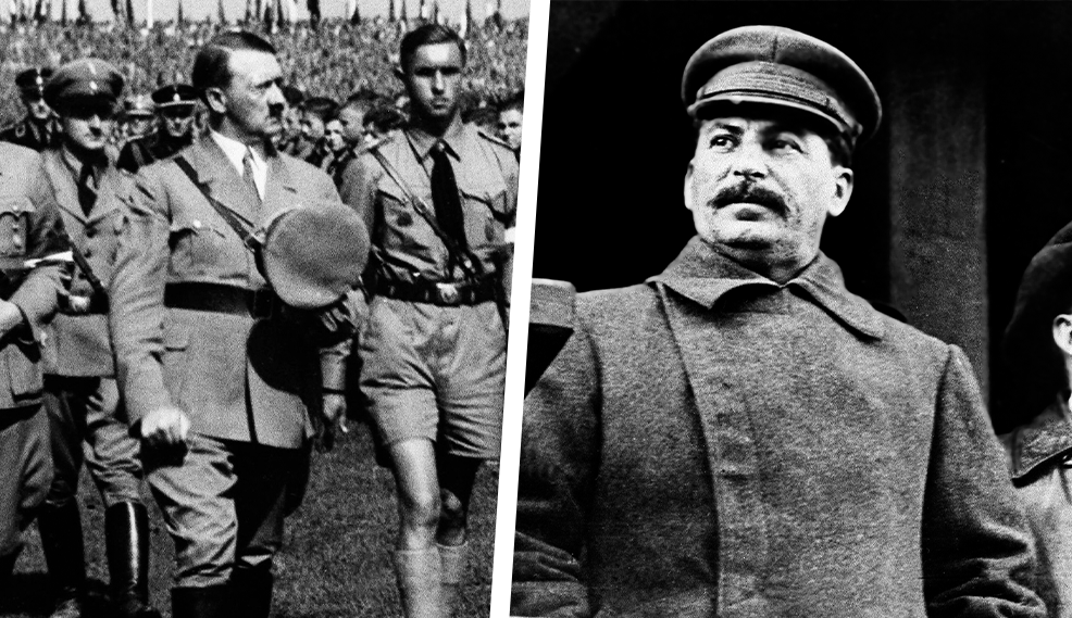 Hitler, Folkmord, Stalin, historia