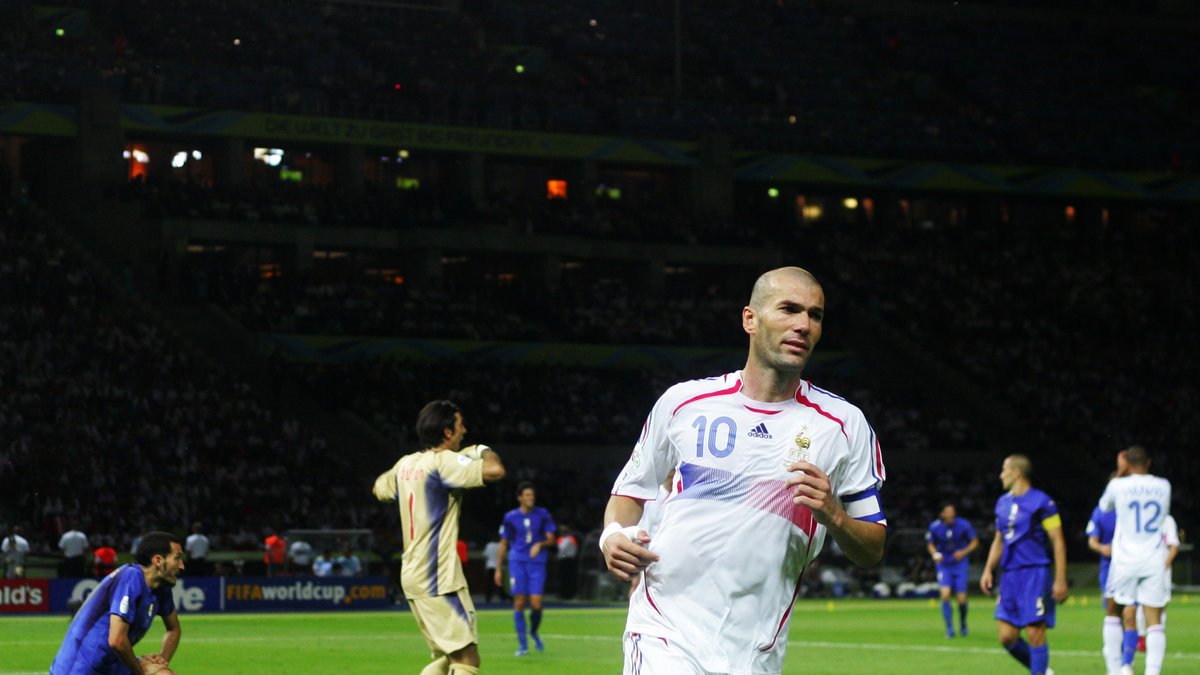 Zlatans stora förebild är dock Zinedine Zidane.