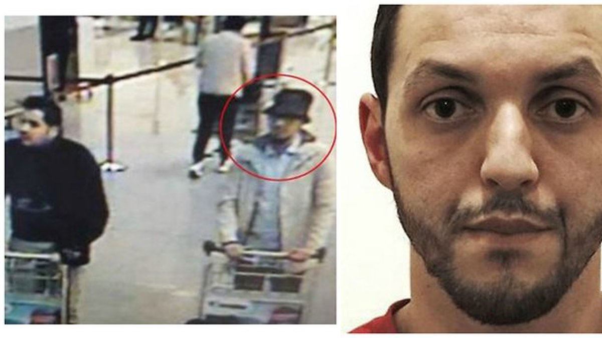 Mohamed Abrini befann sig på flygplatsen i Bryssel