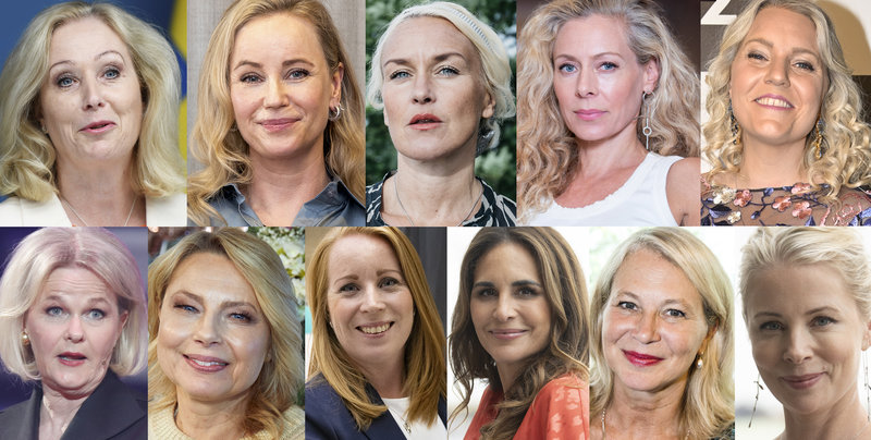 Gästerna på Katarina Wennstams brunch