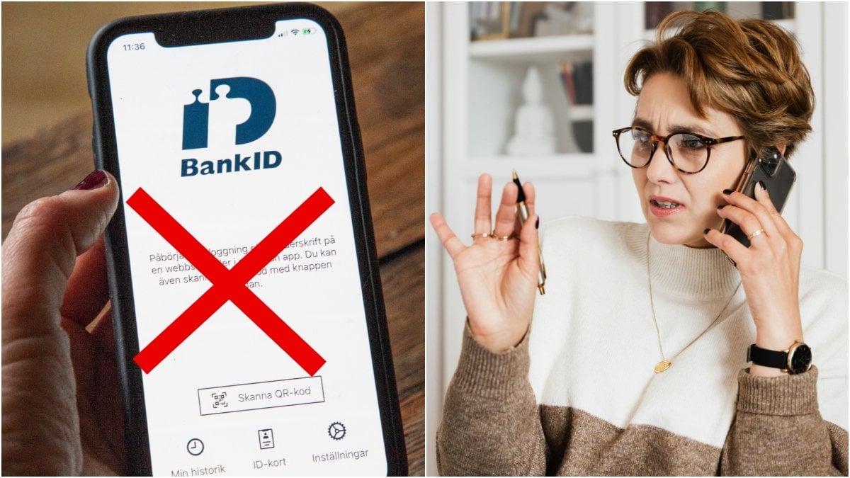 Det är inte alltid säkert att använda BankID på mobilen. 