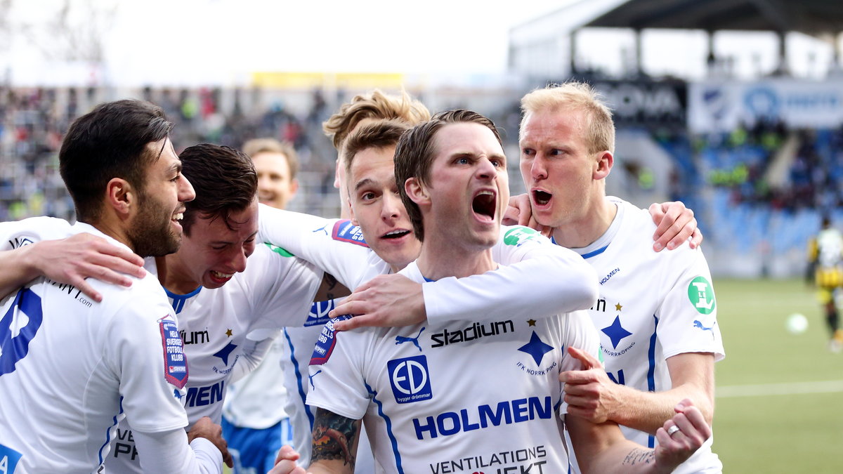 Norrköping vann med 4–2 efter två mål och två assist av Thorvaldsson.