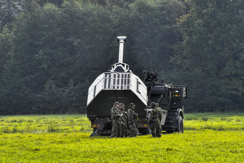 Artilleripjäsen Archer kan avfyra upp till nio granater per minut. Arkivbild.