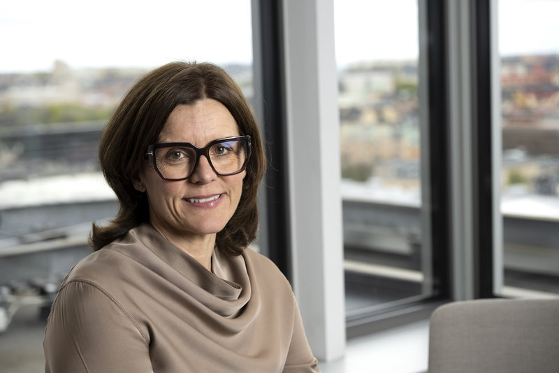 Anna Johnson, vd på Svenska spel. Foto: Anders Wiklund / TT