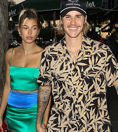 Hailey Baldwin och Justin Bieber Hailey Baldwin och Justin Bieber