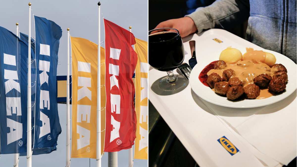 Här är Ikeavaruhuset som serverar öl och vin i Sverige