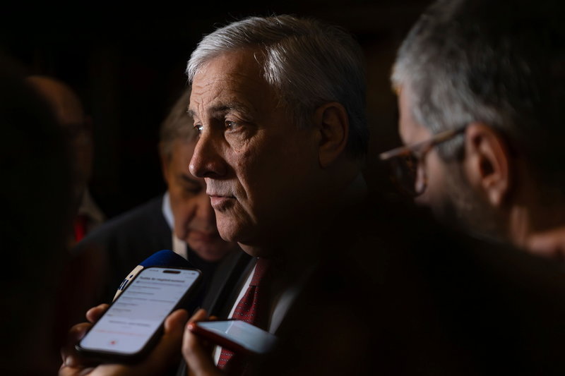 Italiens utrikesminister Antonio Tajani. Arkivbild.
