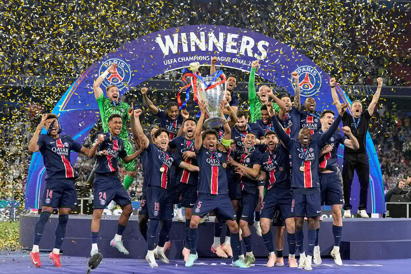 Blir det ännu ett konfettiregn över PSG-spelarna den här säsongen? 